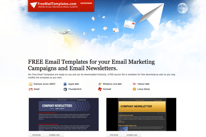 Free Email Templates